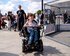 Foto einer Rollstuhlfahrerin an einem Protest. | © Gesellschaftsbilder, Andi Weiland
