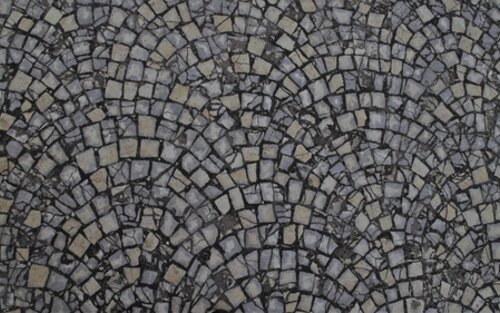 Foto von Pflastersteinen, die an ein Mosaik erinnern. | © pixabay