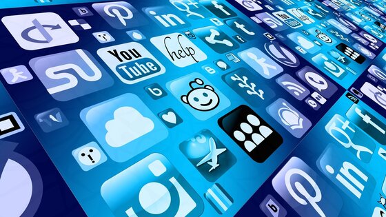 Icons von Applikationen für das Smartphones. | © Pixabay