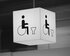 Schild einer Behindertentoilette | © pixabay